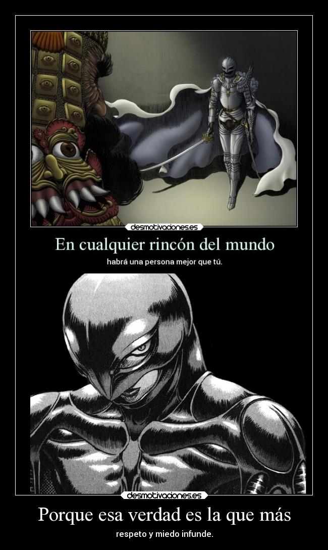 carteles muerte guerra anime elguerreronegro berserk elbuskador1 femto desmotivaciones