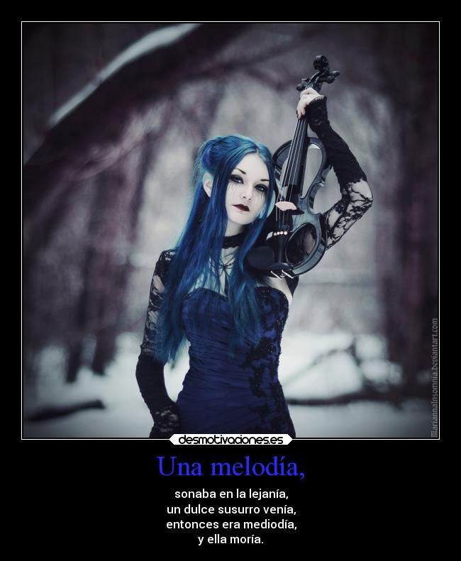 Una melodía, - 