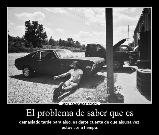 El problema de saber que es -