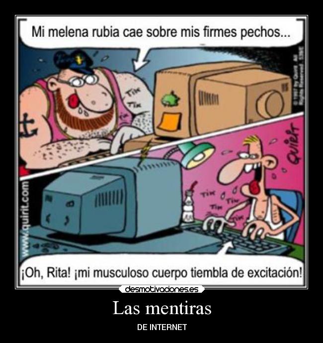 Las mentiras - DE INTERNET