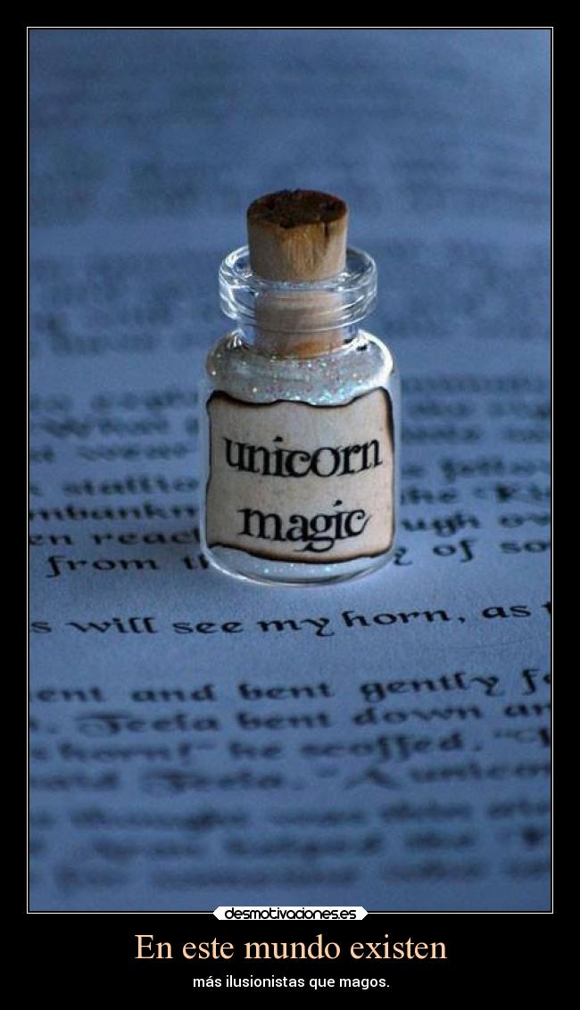 En este mundo existen -