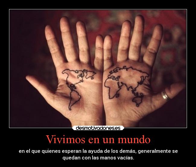 Vivimos en un mundo -
