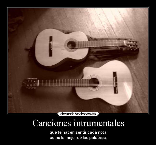 Canciones intrumentales - 