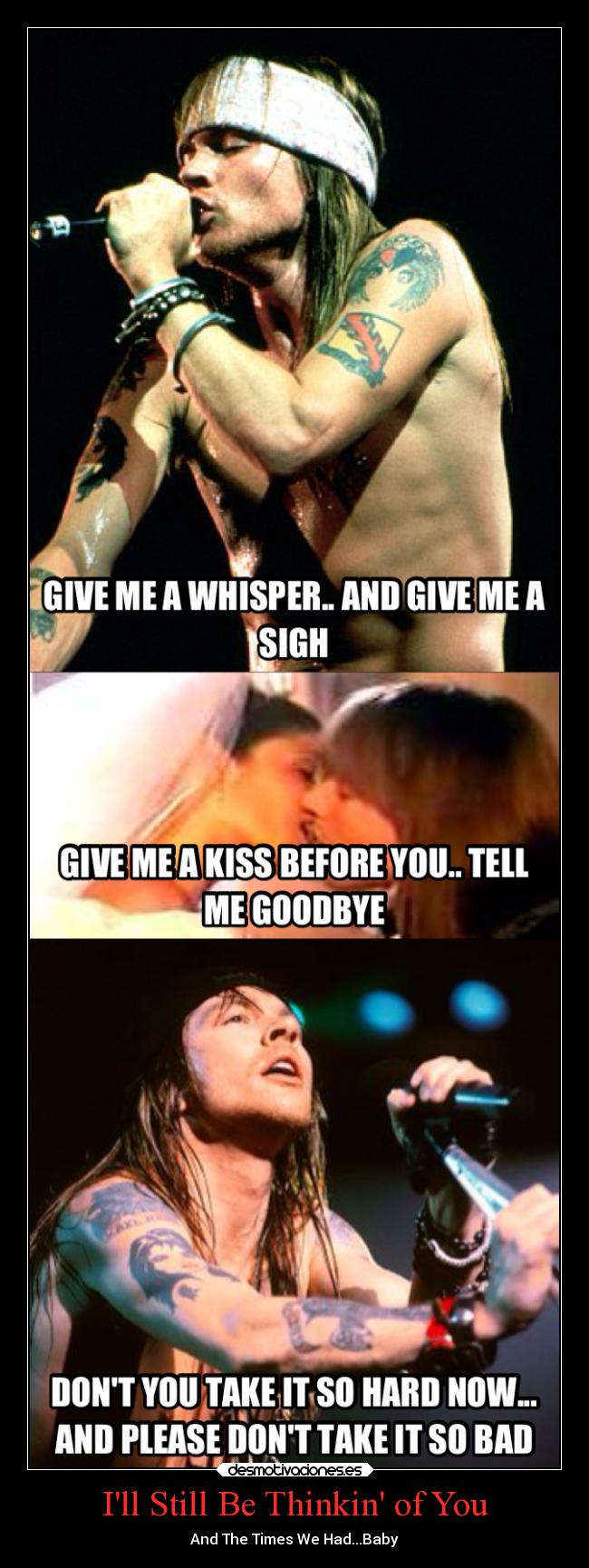 Ill Still Be Thinkin of You - And The Times We Had...Baby