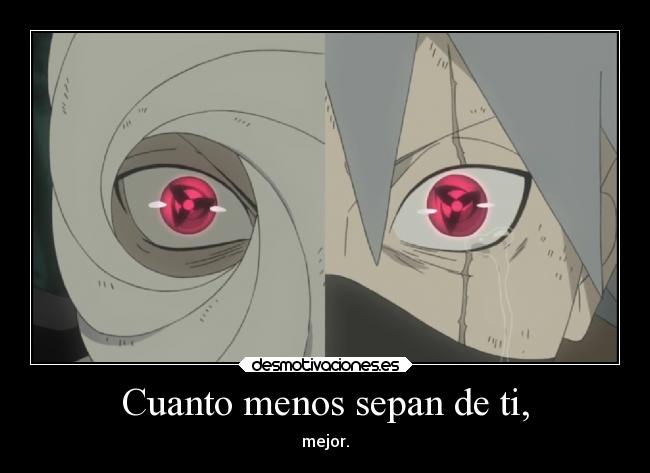 carteles naruto desmotivaciones