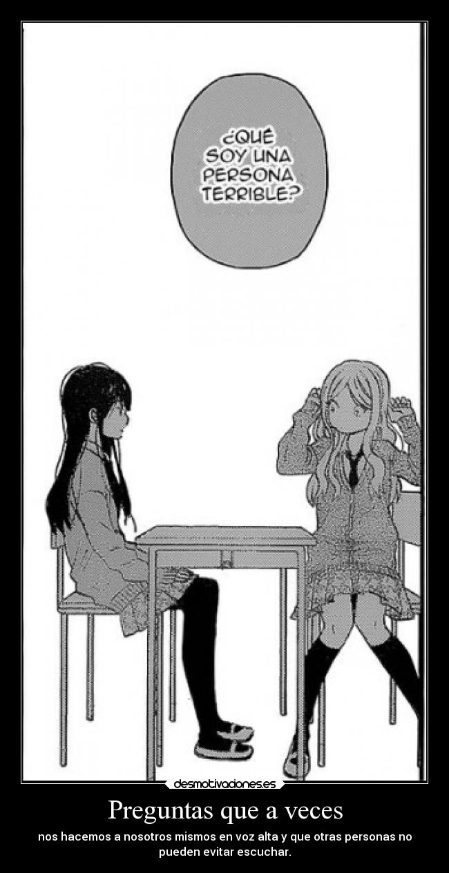 carteles odio manga taiyounoie preguntas secreto doni desmotivaciones