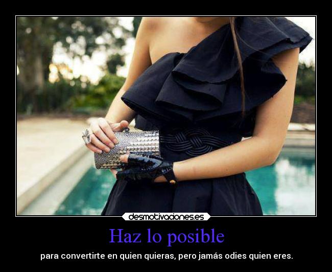 Haz lo posible -