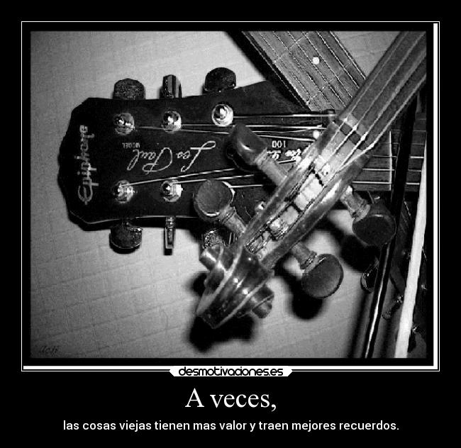 A veces, - 