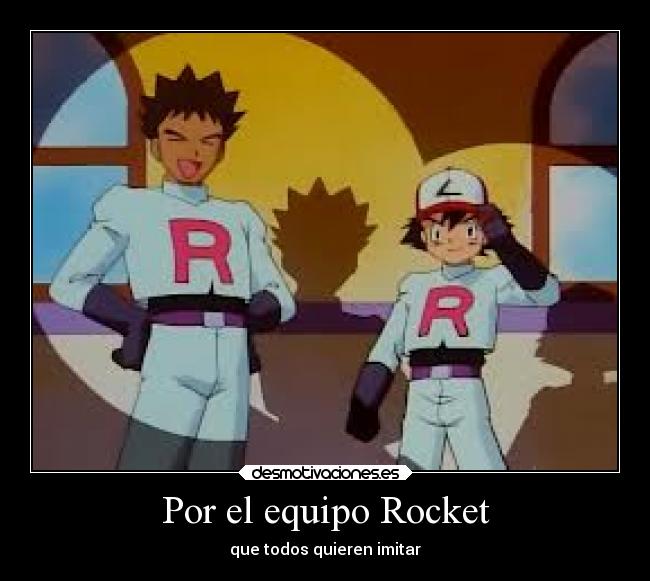 carteles pokemon equipo rocket desmotivaciones