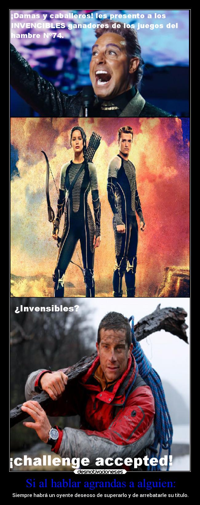 Si al hablar agrandas a alguien: - 