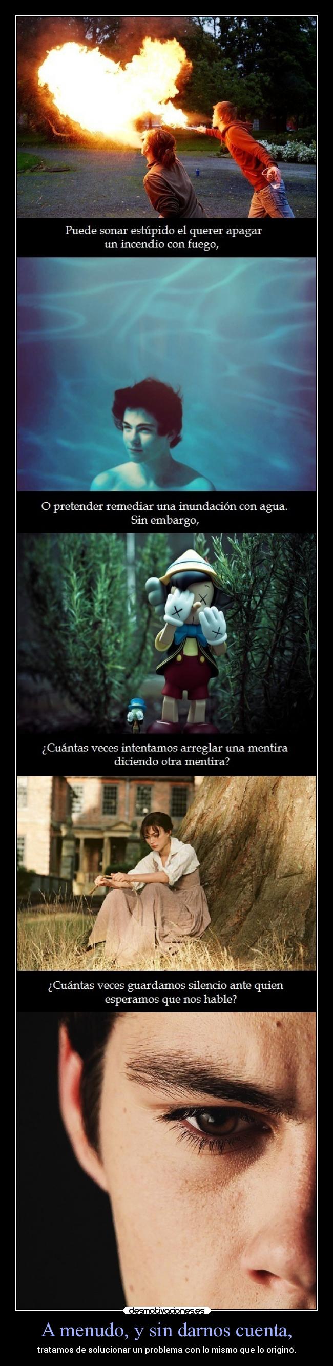 carteles problemas soluciones causas desmotivaciones