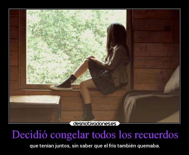 carteles recuerdos desamor desmotivaciones