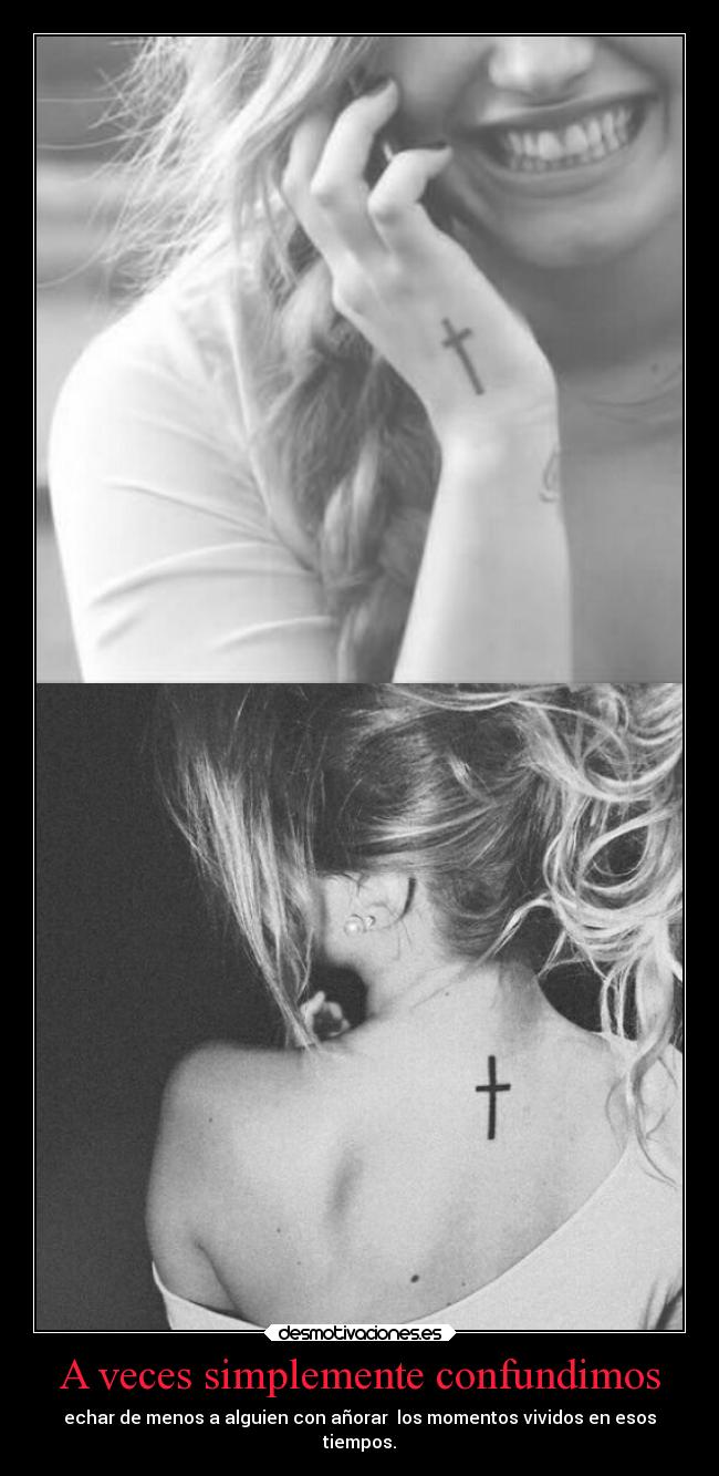 A veces simplemente confundimos - 