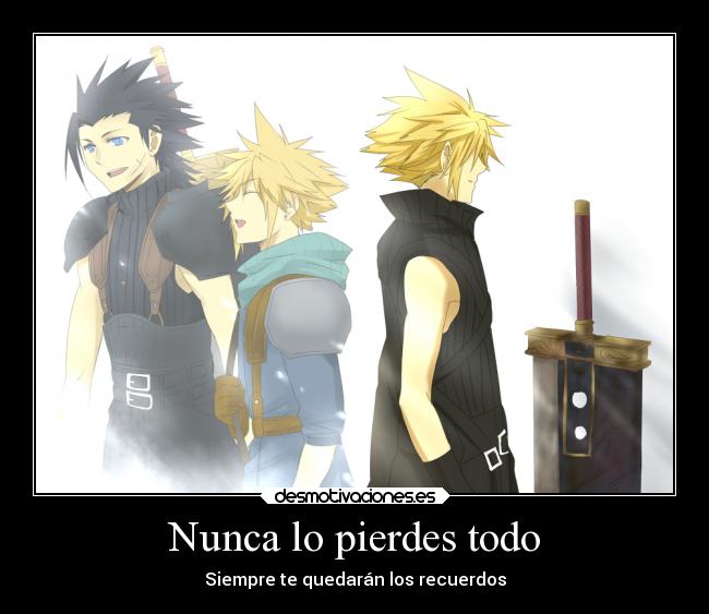 Nunca lo pierdes todo - 