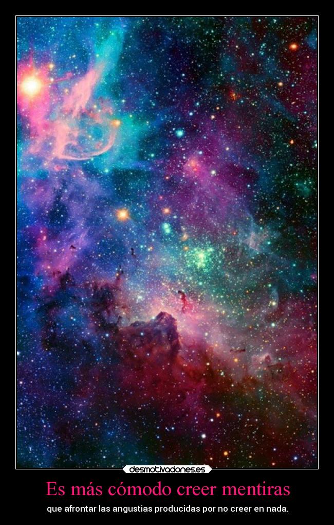 Es más cómodo creer mentiras - 