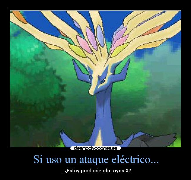 Si uso un ataque eléctrico... - ...¿Estoy produciendo rayos X?