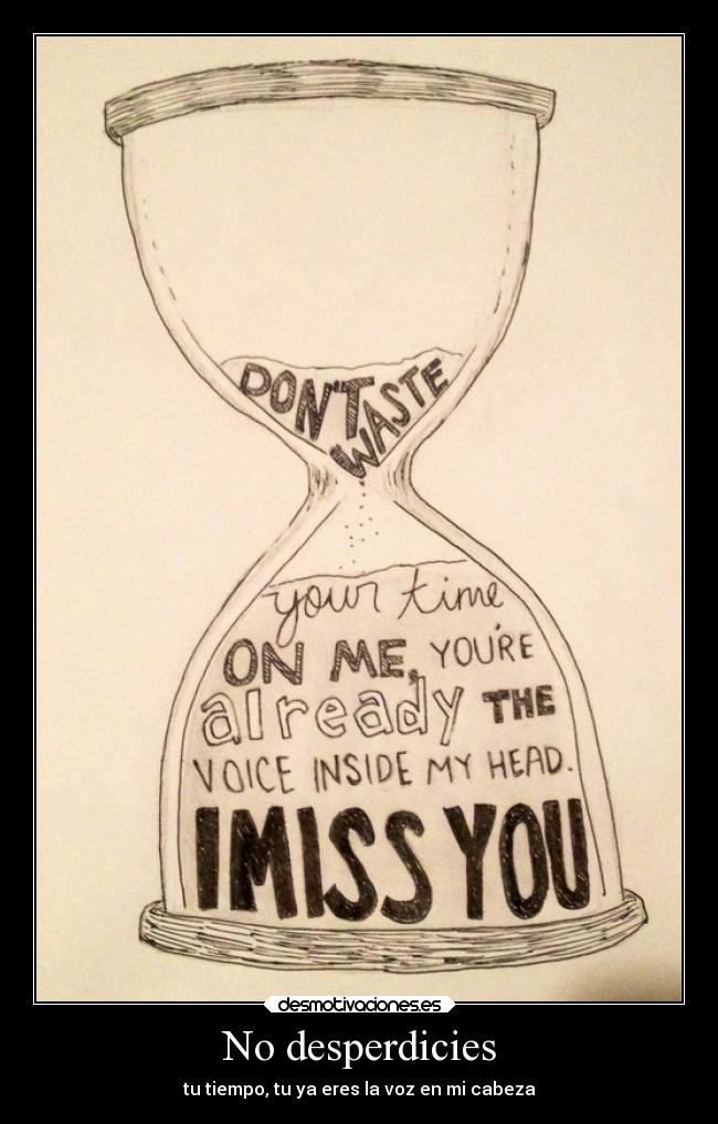 No desperdicies - 