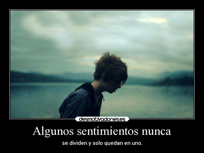Algunos sentimientos nunca -