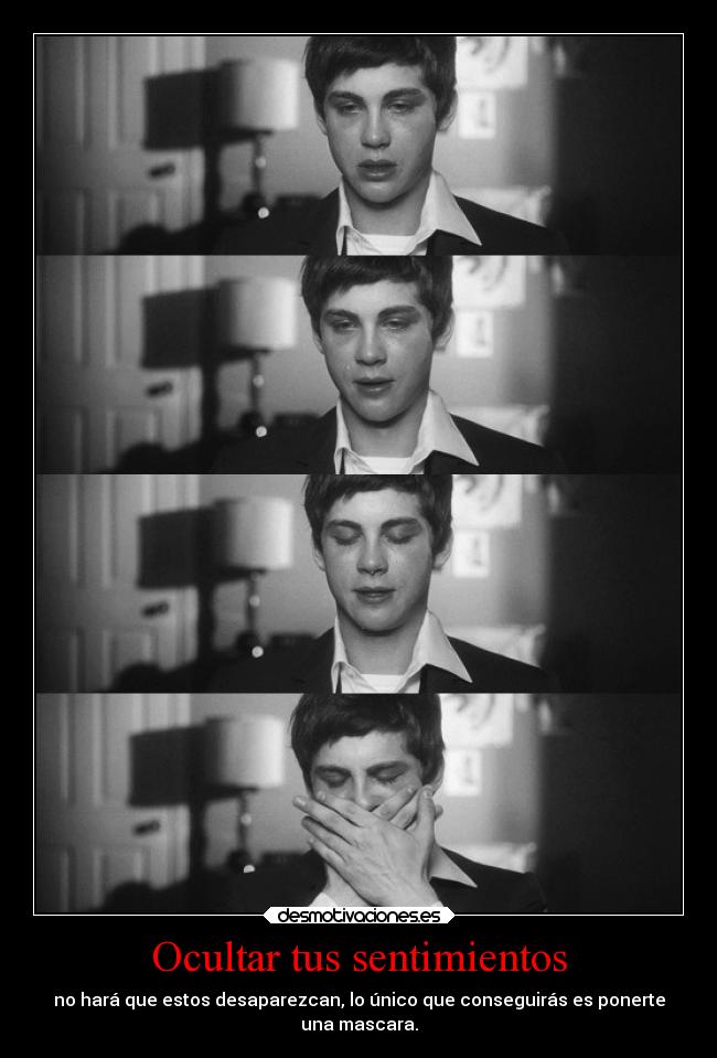Ocultar tus sentimientos - 