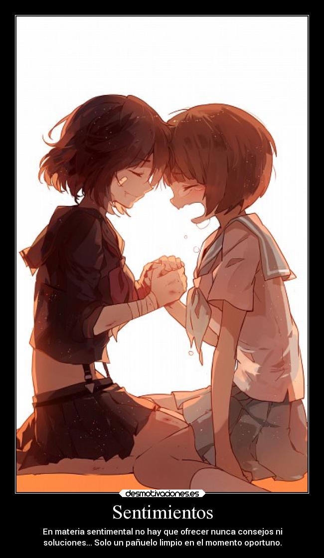 carteles sentimientos tristeza sentimientos materia sentimental consejos panuelo limpio desmotivaciones