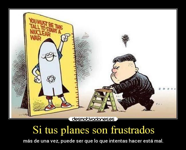 Si tus planes son frustrados -