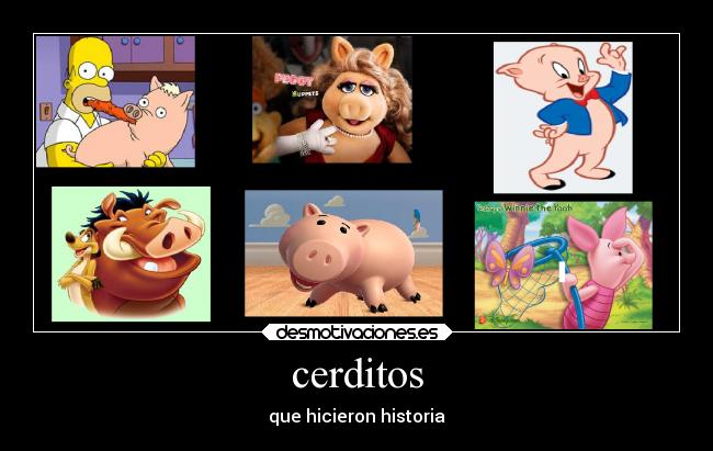 cerditos -