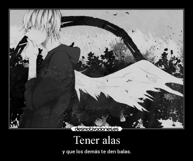 Tener alas -