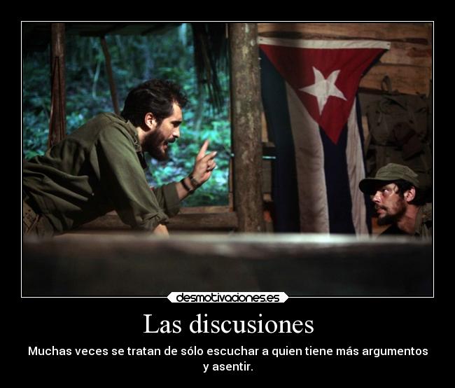 Las discusiones - 