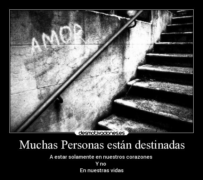 Muchas Personas están destinadas - 
