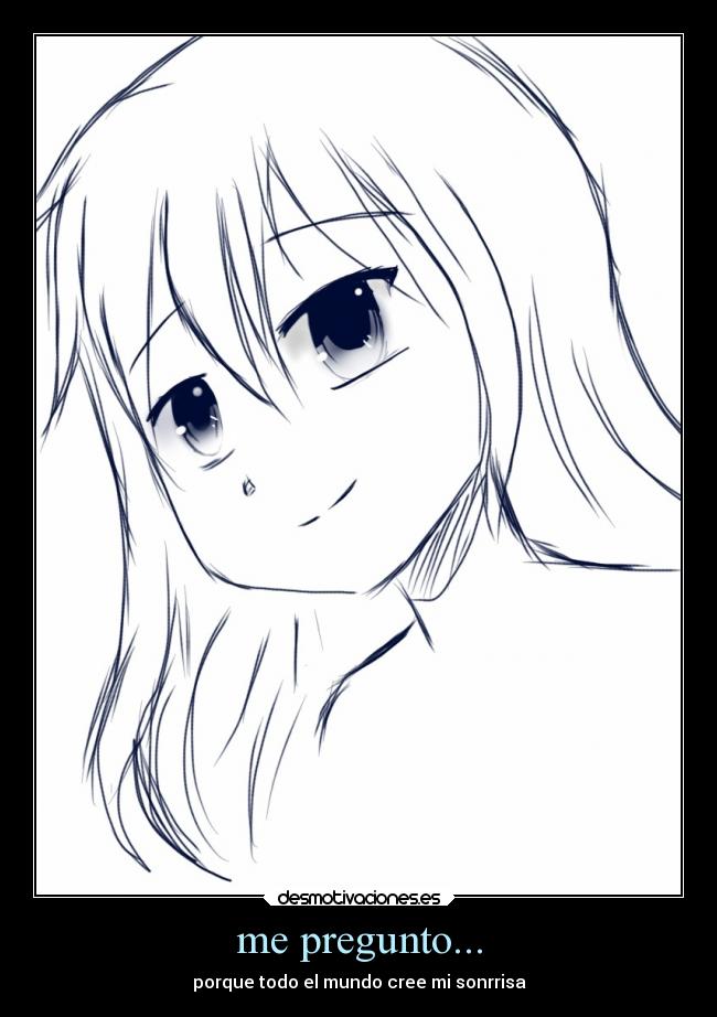 carteles tristeza anime pregunto desmotivaciones