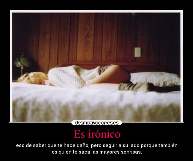 Es irónico - 
