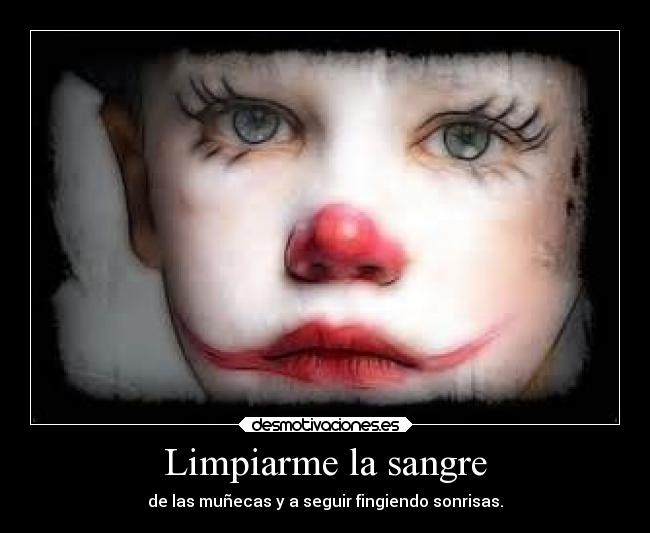 Limpiarme la sangre -
