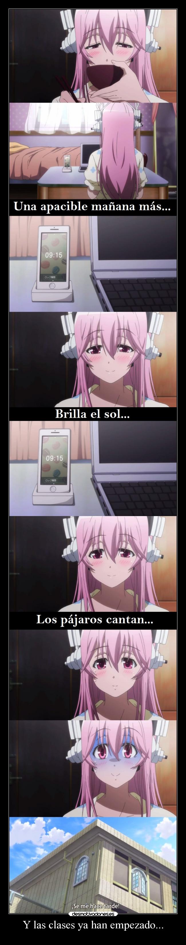 Y las clases ya han empezado... - 