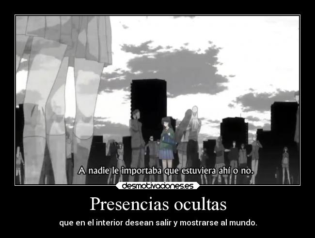 Presencias ocultas -