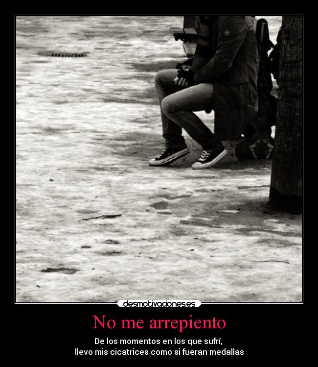 No me arrepiento - 
