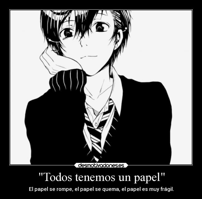 Todos tenemos un papel -