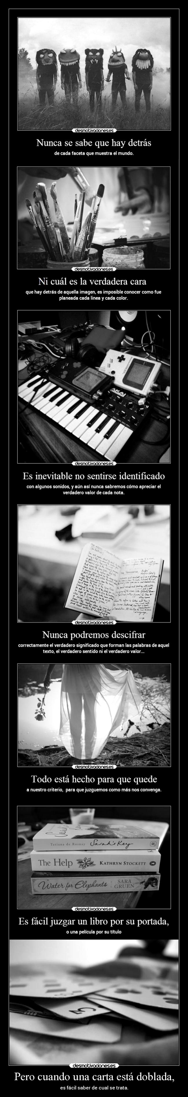 carteles vida cartas jesshellscythe desmotivaciones