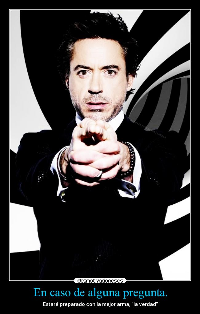 En caso de alguna pregunta. -