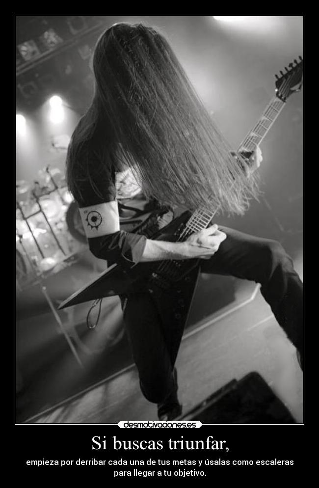 carteles vida derribar suenos metas jesshelscythe archenemy desmotivaciones