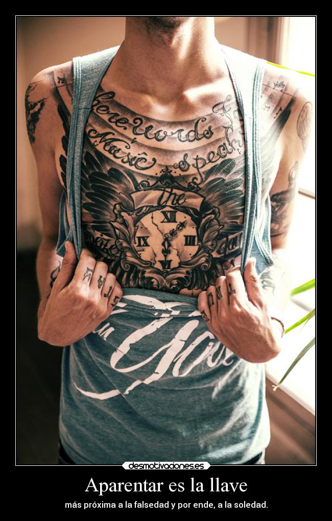 Aparentar es la llave - 