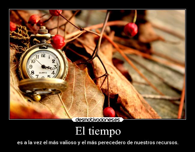 El tiempo - 
