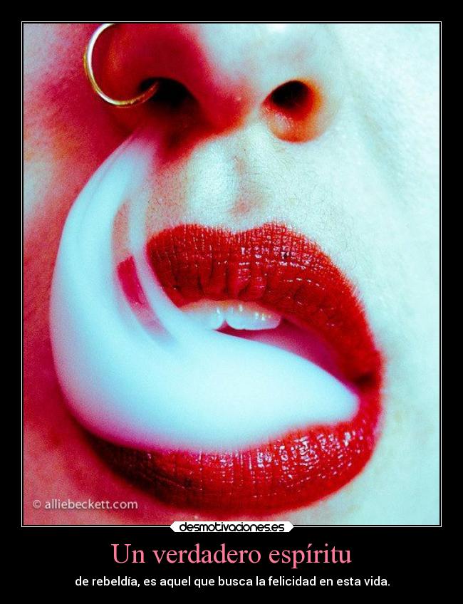 Un verdadero espíritu - 