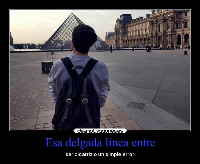 Esa delgada línea entre - 