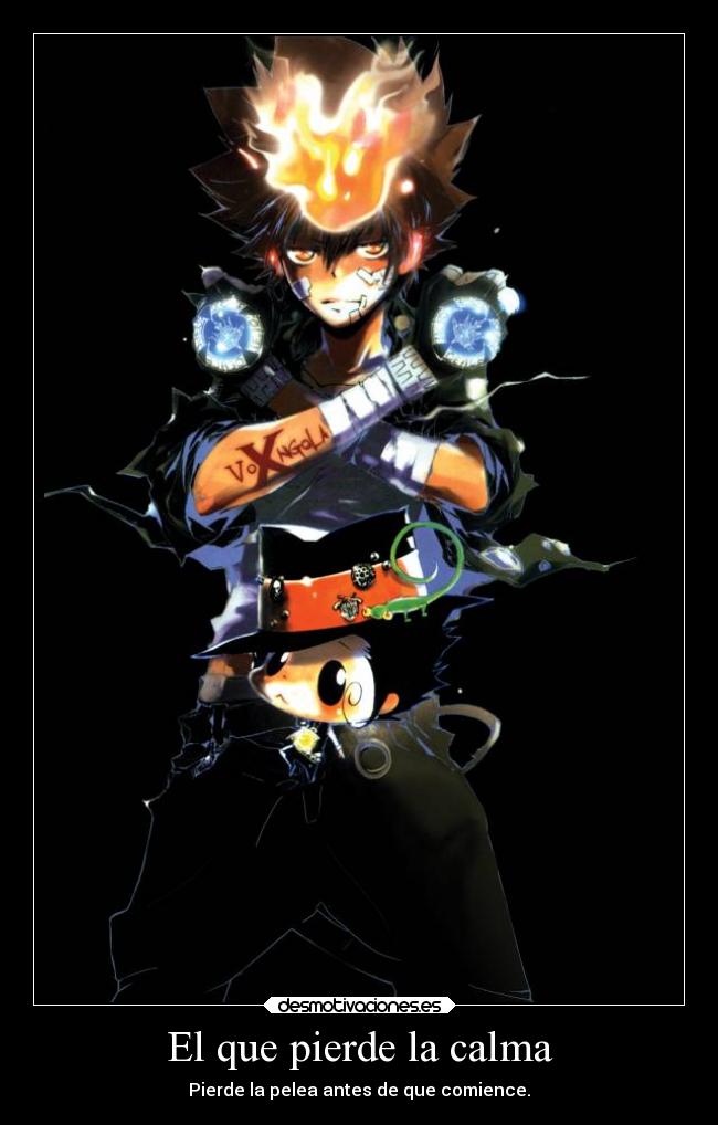 El que pierde la calma - 