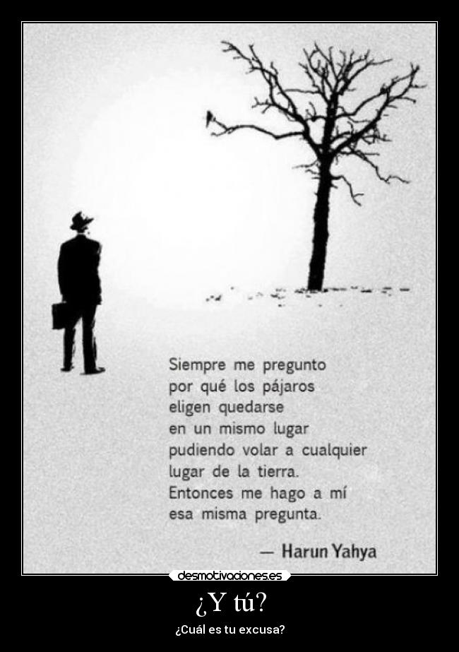 ¿Y tú? -