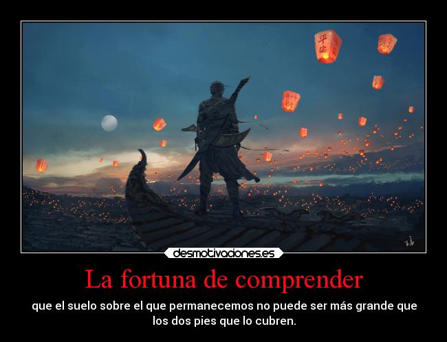 La fortuna de comprender -