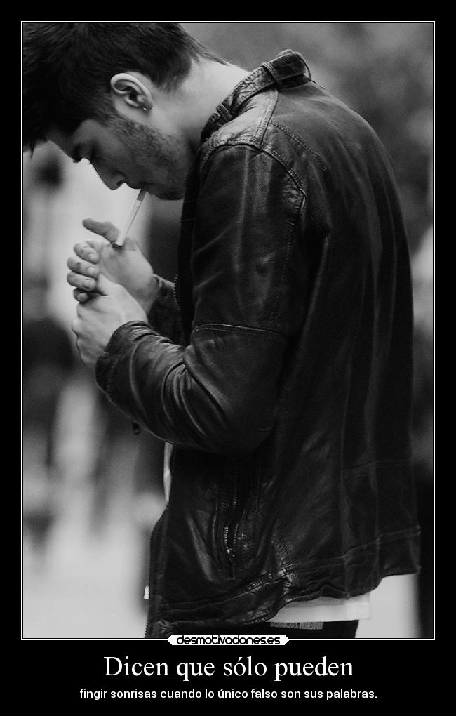 Dicen que sólo pueden - 