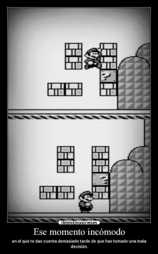 Ese momento incómodo - 