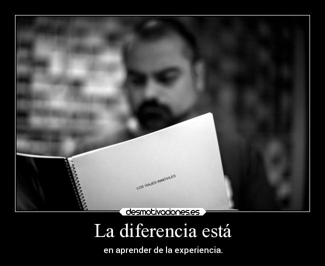 La diferencia está - 