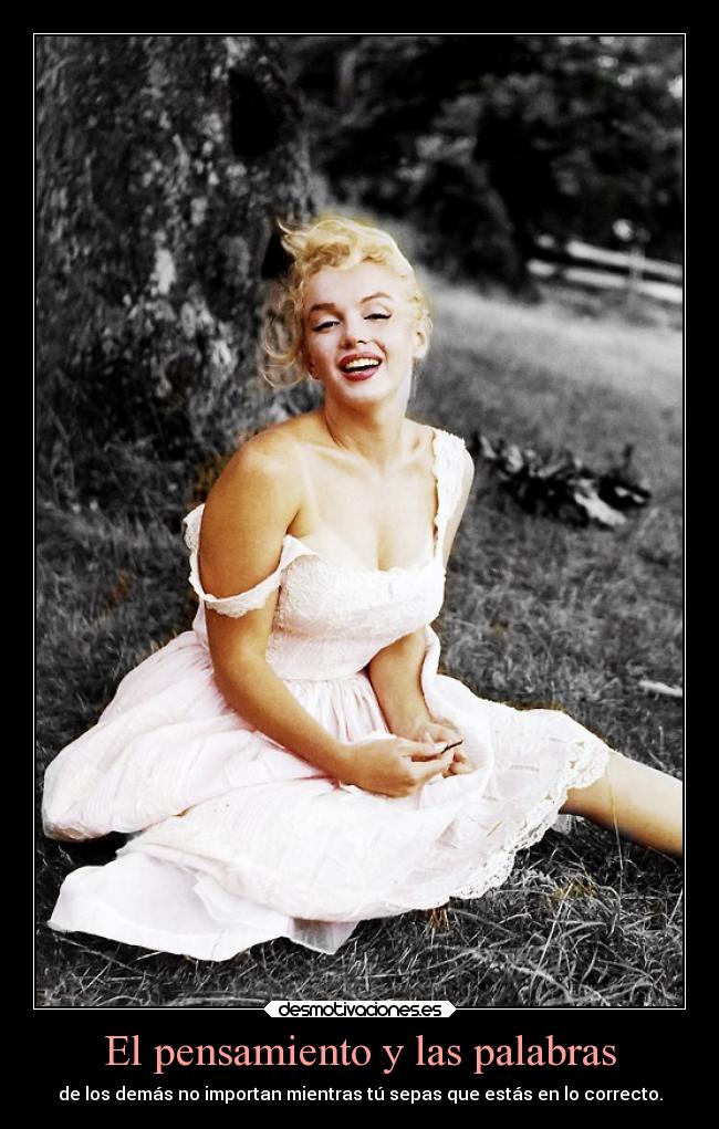 El pensamiento y las palabras -
